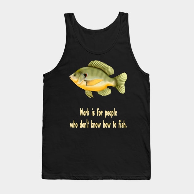 Work or Fish Tank Top by SpiceTree